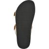 imageWHITE MOUNTAIN Womens Hardball DoubleBuckle Signature ComfortMolded Footbed SandalAntiqueGold Leather