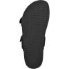 imageWHITE MOUNTAIN Womens Hardball DoubleBuckle Signature ComfortMolded Footbed SandalBlackNubuck