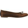 imageWHITE MOUNTAIN Womens Sashimi Rhinestone Double Bow Ballet FlatBronzeShimmerFab