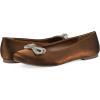 imageWHITE MOUNTAIN Womens Sashimi Rhinestone Double Bow Ballet FlatBronzeShimmerFab