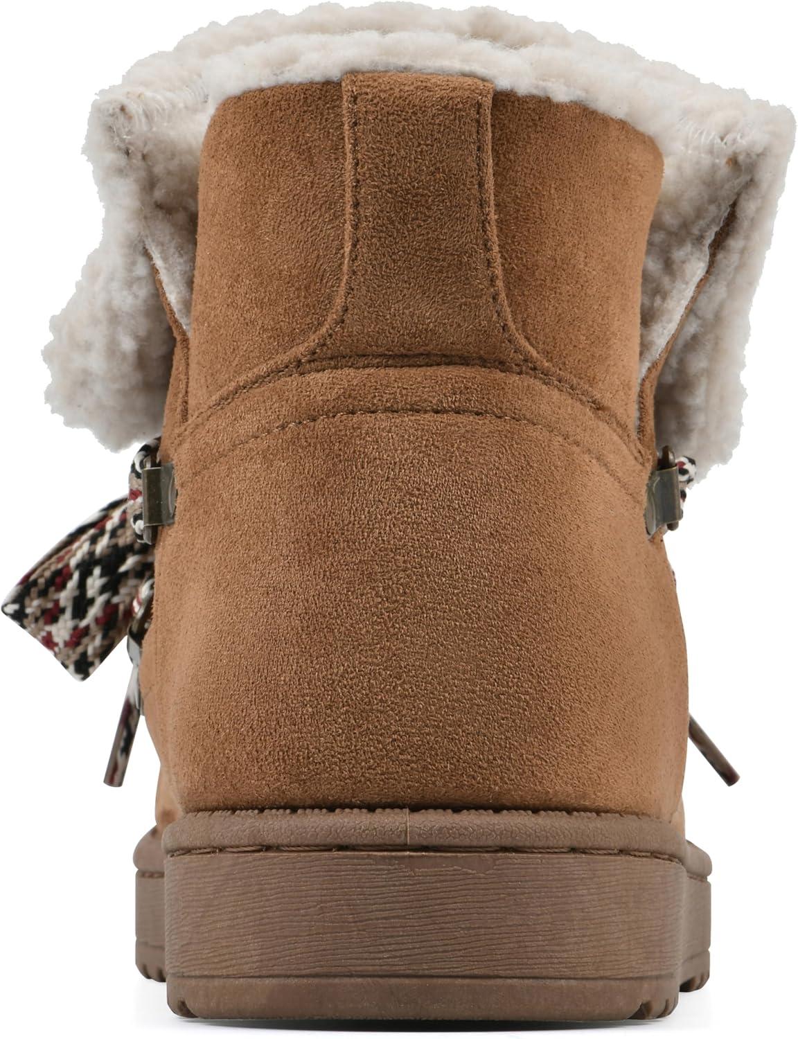 thumbnail image 2 of J P Original Women Force-11 Lace-Up Fur Boots White Nubuck Boots 8 White Nubuck 2 of 11