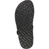 imageWHITE MOUNTAIN Carly Signature ComfortMolded Footbed SandalBlackNubuk