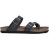 imageWHITE MOUNTAIN Gracie Signature ComfortMolded Footbed SandalBlackLeather