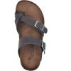 imageWHITE MOUNTAIN Gracie Signature ComfortMolded Footbed SandalBlackLeather