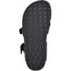 imageWHITE MOUNTAIN Gracie Signature ComfortMolded Footbed SandalBlackLeather