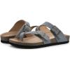 imageWHITE MOUNTAIN Gracie Signature ComfortMolded Footbed SandalBlue RaspberrySuede