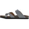 imageWHITE MOUNTAIN Gracie Signature ComfortMolded Footbed SandalBlue RaspberrySuede