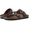 imageWHITE MOUNTAIN Gracie Signature ComfortMolded Footbed SandalBrownLeather