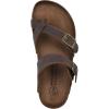 imageWHITE MOUNTAIN Gracie Signature ComfortMolded Footbed SandalBrownLeather