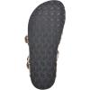 imageWHITE MOUNTAIN Gracie Signature ComfortMolded Footbed SandalNaturalEprintLeather