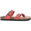 imageWHITE MOUNTAIN Gracie Signature ComfortMolded Footbed SandalRedLeather