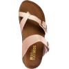imageWHITE MOUNTAIN Gracie Signature ComfortMolded Footbed SandalRose Gold