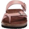 imageWHITE MOUNTAIN Gracie Signature ComfortMolded Footbed SandalRose Gold Leather
