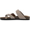 imageWHITE MOUNTAIN Gracie Signature ComfortMolded Footbed SandalSandal WoodSuede