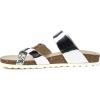 imageWHITE MOUNTAIN Gracie Signature ComfortMolded Footbed SandalSilver