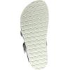 imageWHITE MOUNTAIN Gracie Signature ComfortMolded Footbed SandalSilver