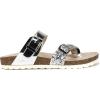 imageWHITE MOUNTAIN Gracie Signature ComfortMolded Footbed SandalSilver