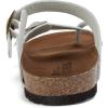 imageWHITE MOUNTAIN Gracie Signature ComfortMolded Footbed SandalWhite