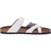 imageWHITE MOUNTAIN Gracie Signature ComfortMolded Footbed SandalWhite Leather