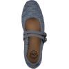 imageWHITE MOUNTAIN Womens Bocage DoubleStrap FlatBlueSmooth