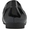 imageWHITE MOUNTAIN Womens Bocah Diamond Quilted Cap Toe Ballet FlatBlackSmooth