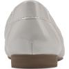 imageWHITE MOUNTAIN Womens Bocah Diamond Quilted Cap Toe Ballet FlatEggshellSmooth