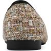 imageWHITE MOUNTAIN Womens Bocci Dressy Cap Toe Ballet FlatBeigeBeigeFabMulti