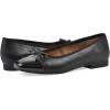 imageWHITE MOUNTAIN Womens Bocci Dressy Cap Toe Ballet FlatBlackBlackSmoothMulti