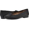 imageWHITE MOUNTAIN Womens Bocci Dressy Cap Toe Ballet FlatBlackShimmerFab