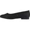 imageWHITE MOUNTAIN Womens Bocci Dressy Cap Toe Ballet FlatBlackShimmerFab