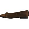 imageWHITE MOUNTAIN Womens Bocci Dressy Cap Toe Ballet FlatBronzeShimmerFab