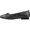 imageWHITE MOUNTAIN Womens Bocci Dressy Cap Toe Ballet FlatGunmetalShimmerFab