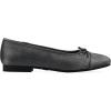 imageWHITE MOUNTAIN Womens Bocci Dressy Cap Toe Ballet FlatGunmetalShimmerFab