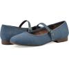 imageWHITE MOUNTAIN Womens Boch Mary Jane FlatDenim BlueFab