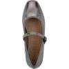 imageWHITE MOUNTAIN Womens Boch Mary Jane FlatPewterMetSmooth