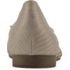 imageWHITE MOUNTAIN Womens Boco Ballet FlatNaturalMetallicMulti