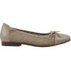 imageWHITE MOUNTAIN Womens Boco Ballet FlatNaturalMetallicMulti