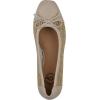 imageWHITE MOUNTAIN Womens Boco Ballet FlatNaturalMetallicMulti