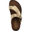 imageWHITE MOUNTAIN Womens Carly Flat SandalAntgoldLea WBrown Sole