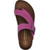 imageWHITE MOUNTAIN Womens Carly Flat SandalPurple RainSuede