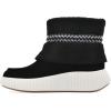 imageWHITE MOUNTAIN Womens Digital Platform Faux Fur BootieBlackSuede