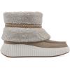 imageWHITE MOUNTAIN Womens Digital Platform Faux Fur BootieSandal WoodSuede