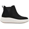 imageWHITE MOUNTAIN Womens Dignify Platform HighTop Sneaker BootieBlackSuede