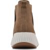 imageWHITE MOUNTAIN Womens Dignify Platform HighTop Sneaker BootieTanSuede