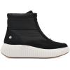 imageWHITE MOUNTAIN Womens Downtown Platform HighTop Sneaker BootieBlackMultiSmooth