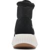 imageWHITE MOUNTAIN Womens Downtown Platform HighTop Sneaker BootieBlackMultiSmooth