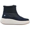 imageWHITE MOUNTAIN Womens Downtown Platform HighTop Sneaker BootieNavyMultiSmooth