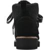imageWHITE MOUNTAIN Womens Gloving Faux Fur Hiker BootieBlackSuede