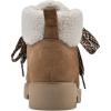 imageWHITE MOUNTAIN Womens Gloving Faux Fur Hiker BootieChestnutSuede