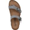 imageWHITE MOUNTAIN Womens Grams Signature ComfortMolded Footbed SandalBlue RaspberrySuede